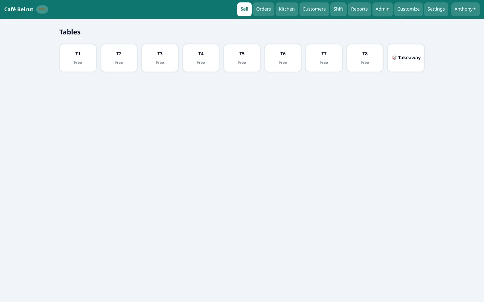 Onceledger POS full demo preview